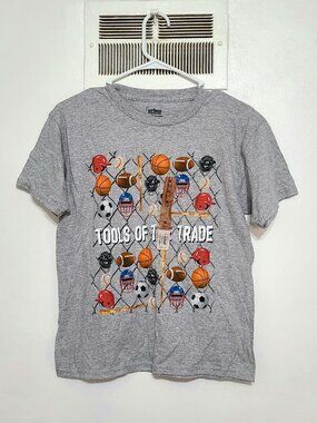 Boys Sports Graphic Tee – Size M 10–12